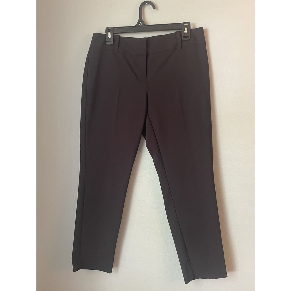 White House‎ Black Market Women's Black The Slim Ankle Dress Pants - 6